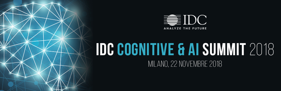 IDC Cognitive & AI Summit 2018